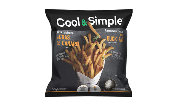 French Fries Cooked With Duck Fat (Frozen)
