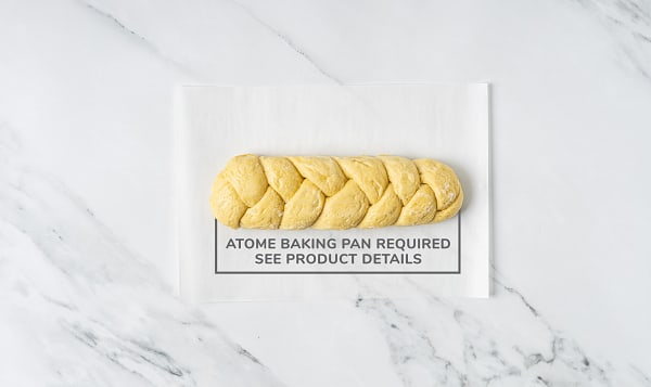 Braided French Brioche (Frozen)