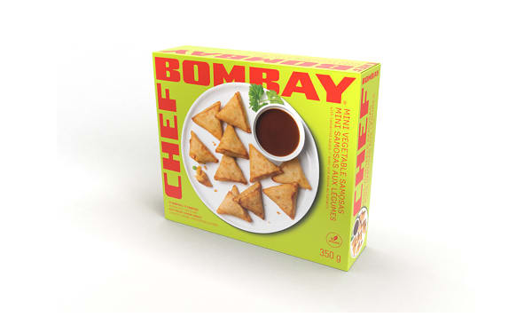 Mini Vegetable Samosas (Frozen)