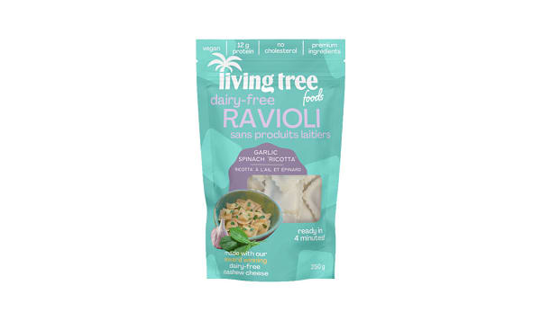 Plant Based Ravioli Garlic Spinach Ricotta (Frozen)