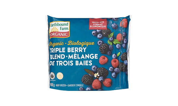 Organic Frozen Triple Berry Blend (Frozen)