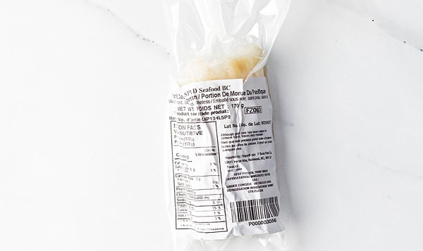 Ocean Wise & Wild Pacific Cod Portions (Frozen)