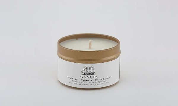 Ganges Tin Candle