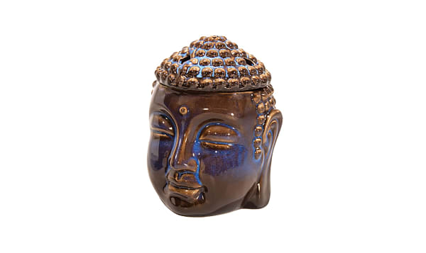 Oil Heater - Buddha Head Midnight Blue
