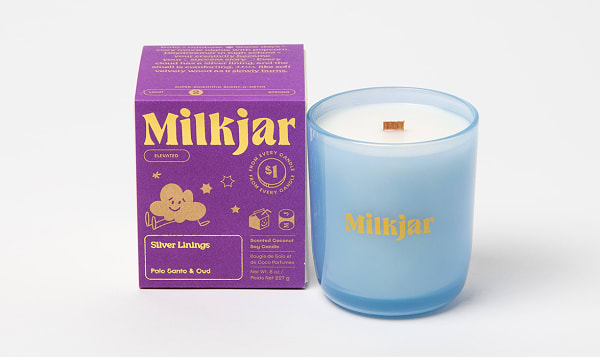 Silver Linings Candle - Palo Santo and Oud