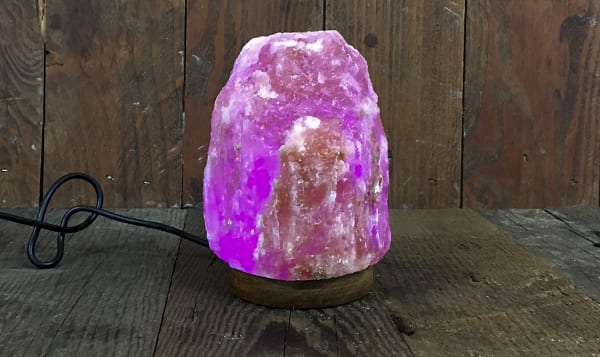 USB Himalayan Crystal Lamp - Changes Colour