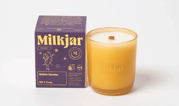 Before Sunrise Candle  - Milk and Honey