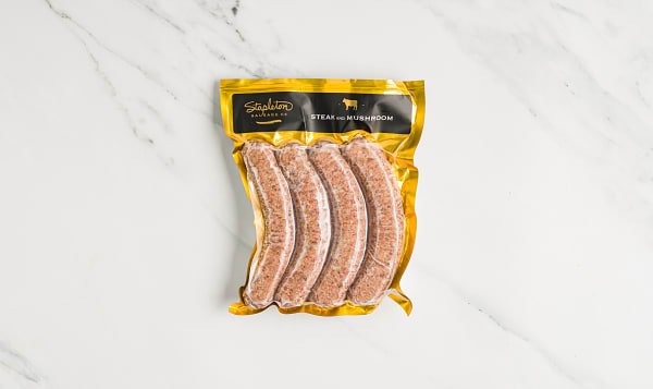 Steak & Mushroom Sausage (Frozen)