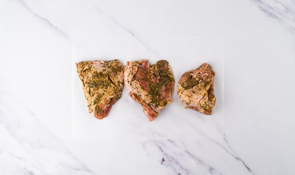 Greek Marinated Chicken Thighs (Frozen)