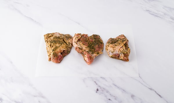 Greek Marinated Chicken Thighs (Frozen)