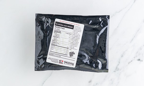 Natural Beef Patties (Frozen)