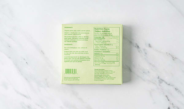 Fresh Green Pea Tempeh