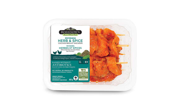 Herb & Spice Chicken Breast Skewers (Fresh)