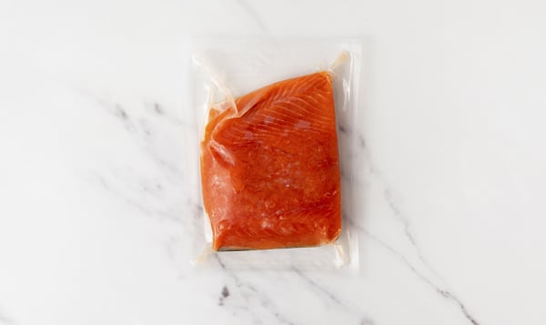 Salmon Sockeye Portions, Skin On (Frozen)