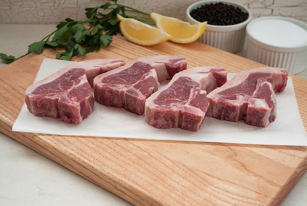 Lamb Short Loin T-bone Chop (Frozen)