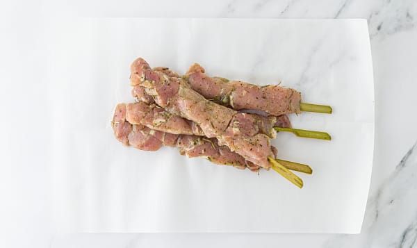 Rosemary Garlic Pork Skewers (Frozen)