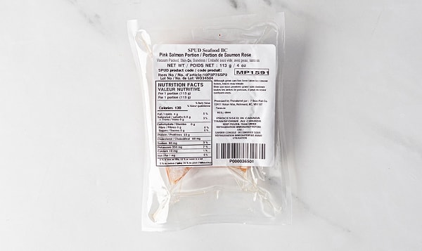 Pink Salmon Portions (Frozen)