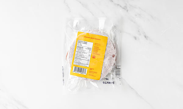 Organic Beef Burger (Frozen)