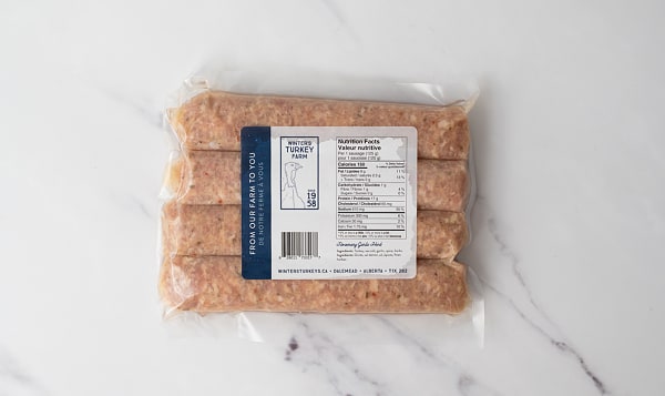 Rosemary Herb and Garlic Sausage (Frozen)
