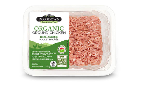 Organic Frozen Ground Chicken Dark (Frozen)