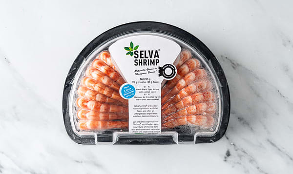 Black Tiger Shrimp Half Ring with Sauce (Frozen)