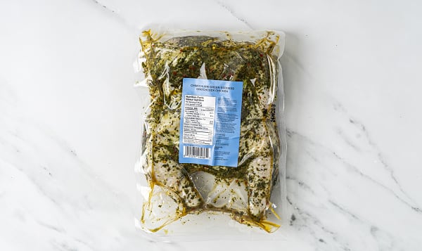 Green Goddess Chimichurri Spatchcock Chicken (Fresh)