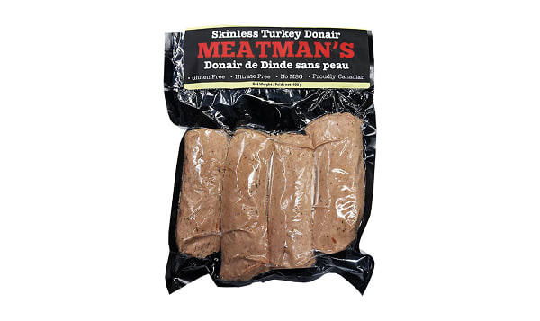 Turkey Donair (skinless sausage) (Frozen)