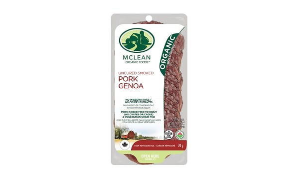 Mclean Organic Sliced Genoa