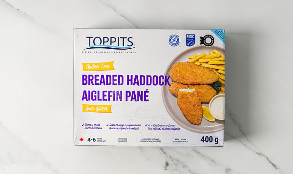 Gluten Free Breaded Haddock (Frozen)