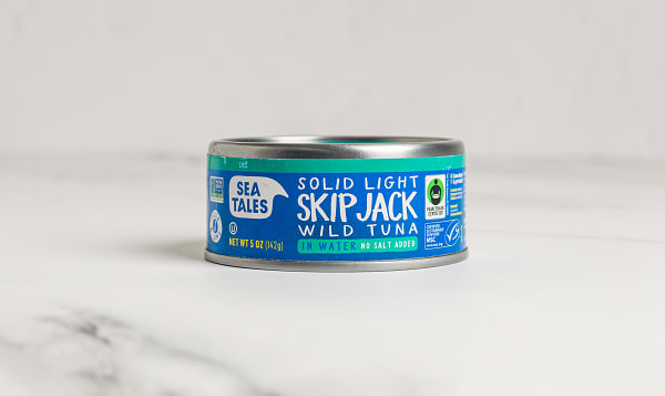Skipjack Tuna In Water No Salt