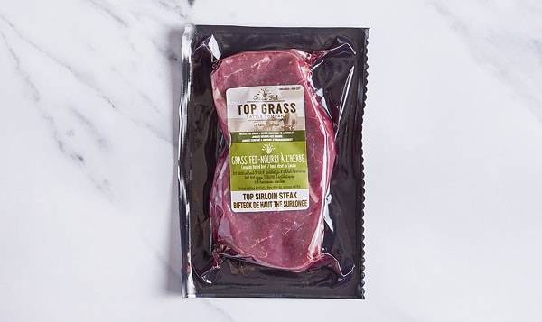 CASE Top Sirloin Beef Steaks (Frozen)