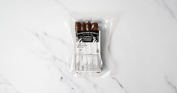 Bison Pepperoni Sticks