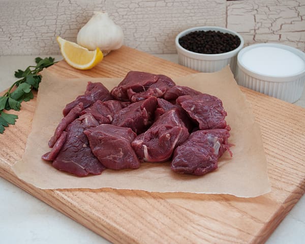 Beef Stew Meat, Grass Fed (Frozen)