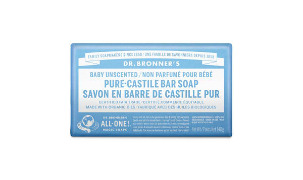 Pure-Castile Bar Soap - Baby Unscented
