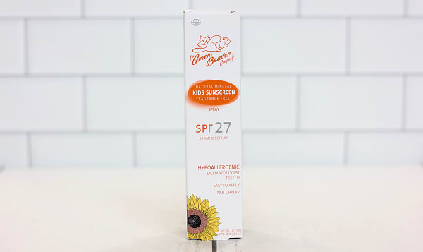 Organic Kids Sunscreen Spray SPF27