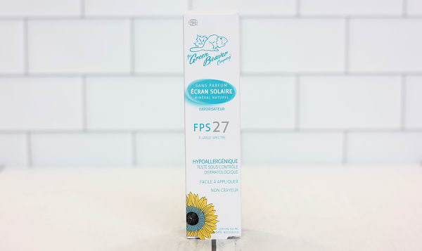 Organic Adult Sunscreen Spray SPF27