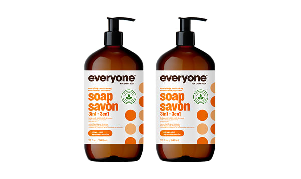 3-in-1 Soap Bundle - Citrus + Mint