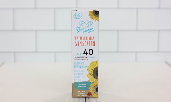 Organic Adult SPF40 Sunscreen
