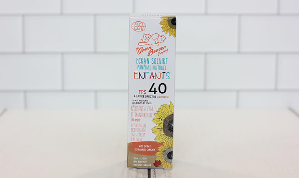 Organic Kids SPF40 Sunscreen