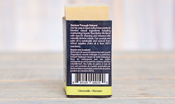Lemongrass (w Clay & Shea Butter) Bar Soap