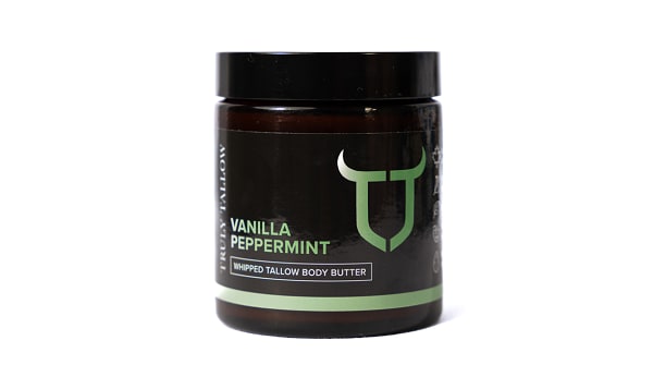 Vanilla Peppermint Whipped Tallow Body Butter