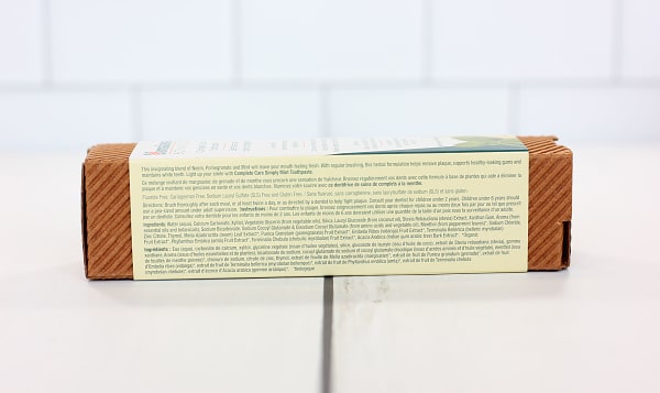 Organic Toothpaste Mint