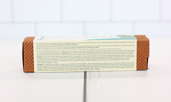 Organic Whitening Toothpaste - Mint