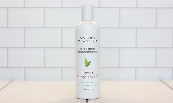 Organic Peppermint Shampoo + Body Wash