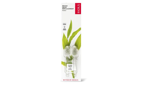 Source Toothbrush Replacement Heads - Medium