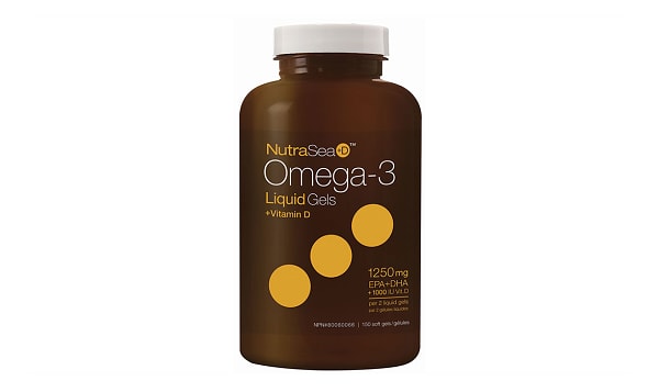 Omega-3 +D Liquid Gels - Fresh Mint