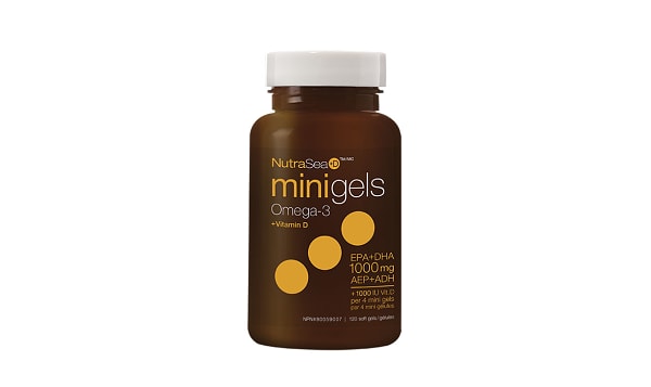 Omega-3 +D Mini Gels - Fresh Mint