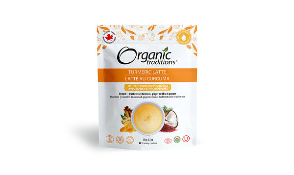 Organic Turmeric Latte with Probiotics