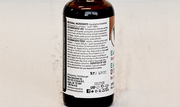 Organic Eucalyptus Oil