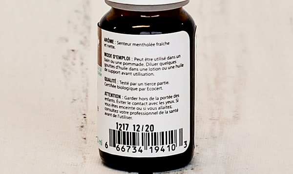 Organic Peppermint Oil